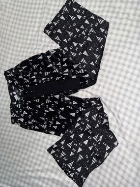 Black Printed Women’s Lounge Pajama Pants - Cozy Everyday Sleepwear